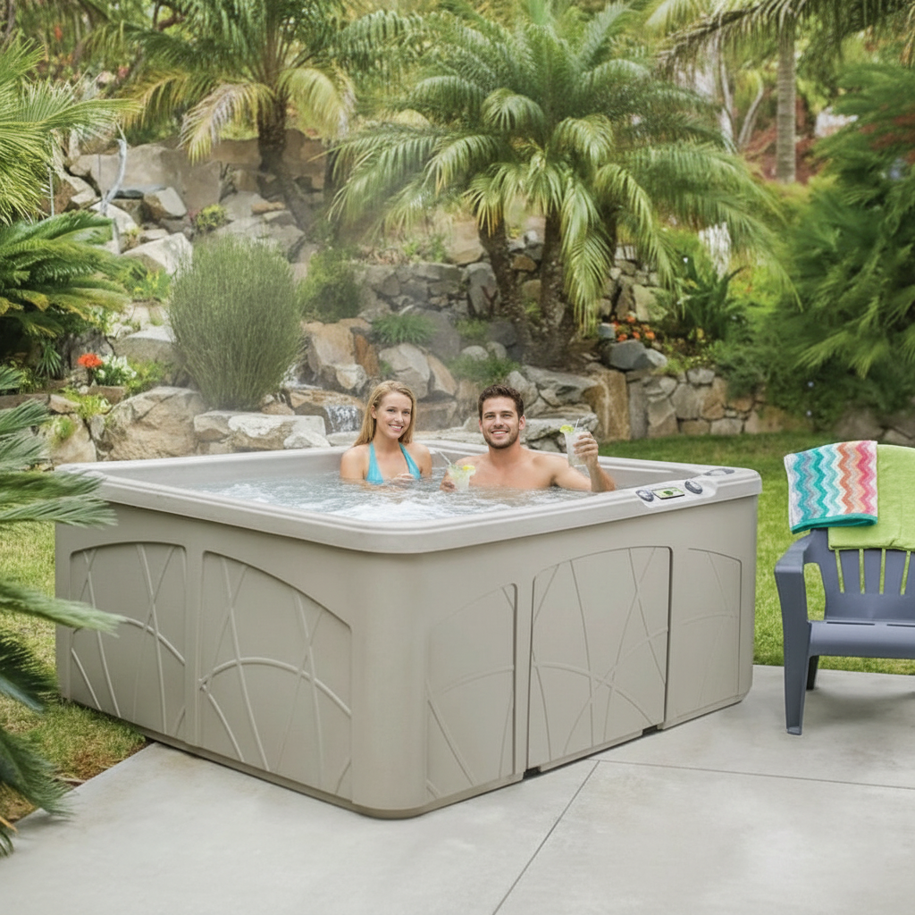 Spas Bahama 5 Person 28 Jet Plug and Play Sand Spa