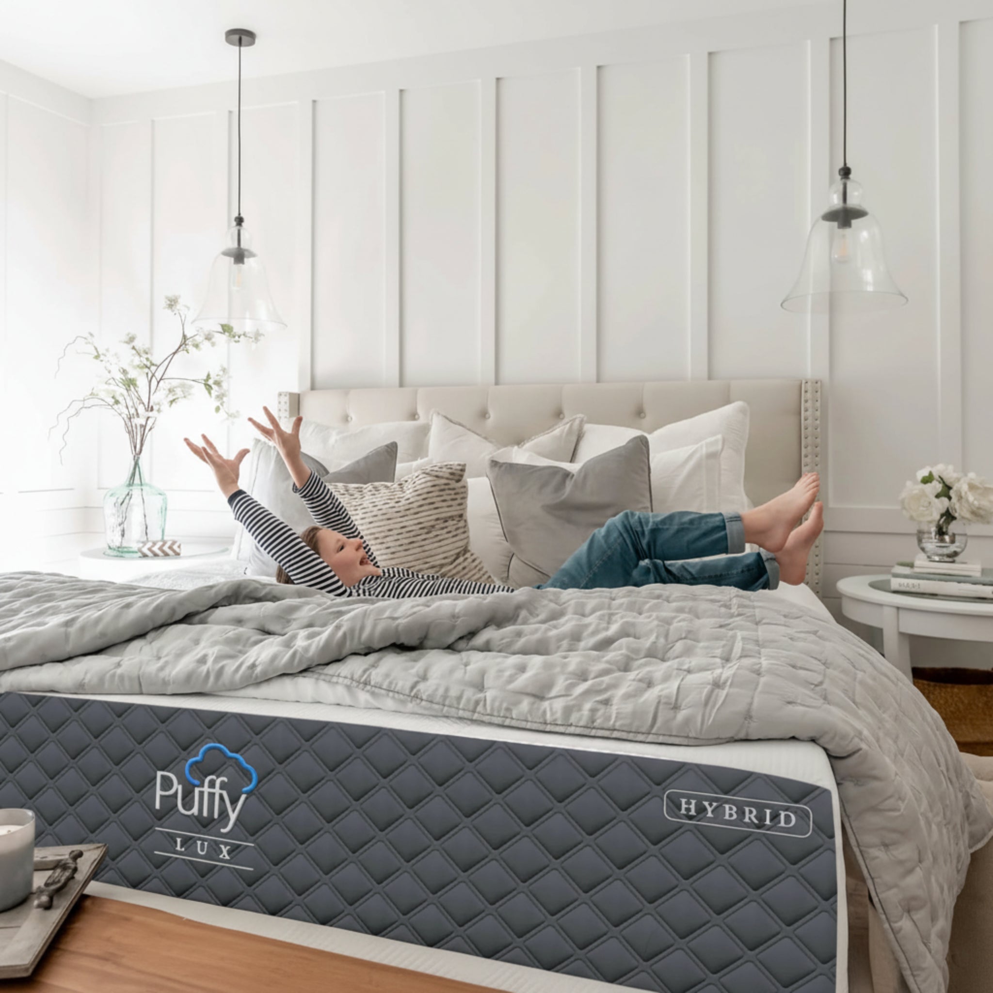 Puffy Cloud Smart Bed Set
